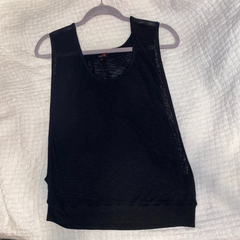 G By Guess Tank Top With Open Sides - image 1
